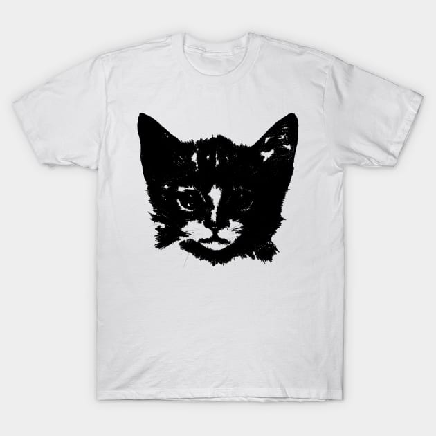Black Cat T-Shirt by William Edward Husband